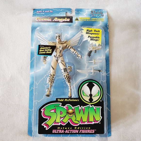 ✨️3/$20✨️NIB(Unopened)-Todd McFarlane '95 Spawn Series 3 Cosmic Angela Figure - Picture 1 of 8